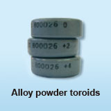 Alloy powder toroids