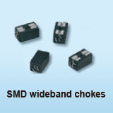 SMD wideband chokes